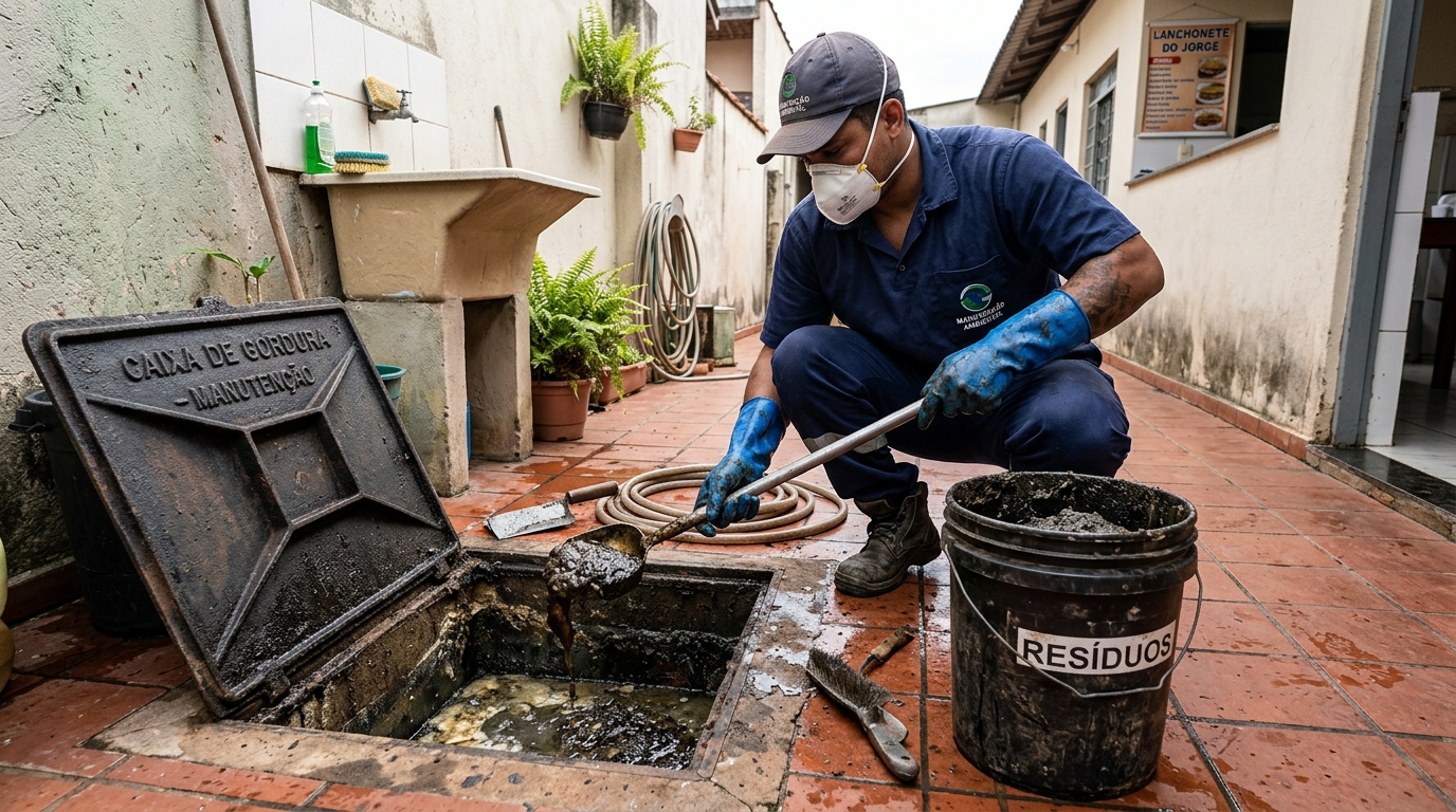 Manutenção de Caixa de Gordura em Campos dos Goytacazes‑RJ