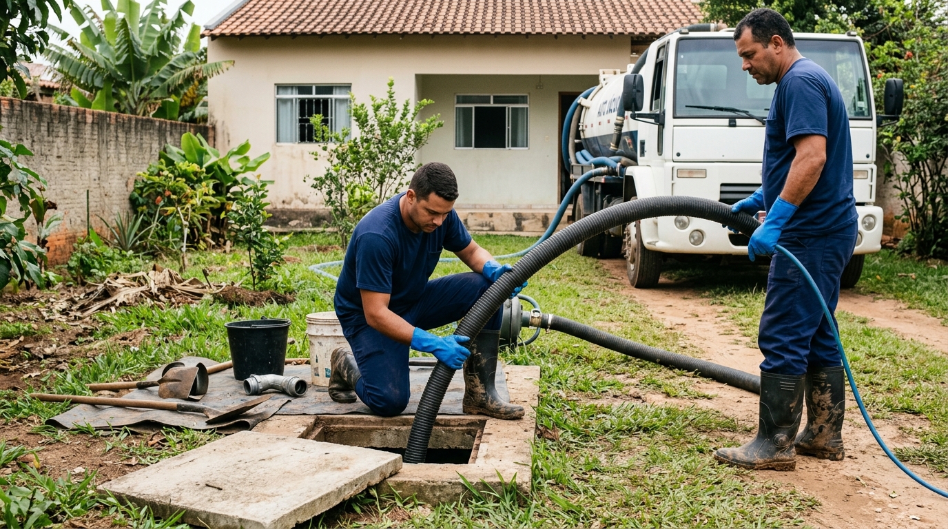 Sucção de Fossa em Campos dos Goytacazes‑RJ